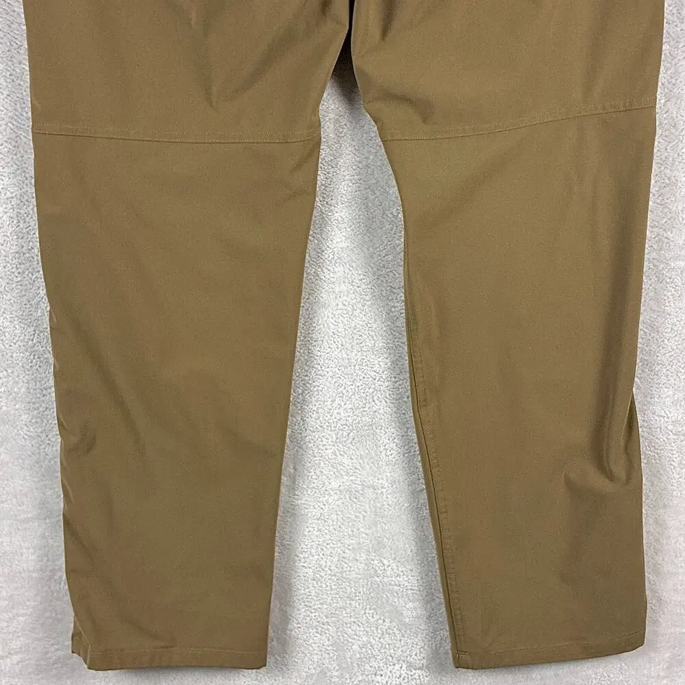 Lululemon Pants Men 40x31 Brown ABC 5-Pocket Performance Preppy Travel Hike Golf